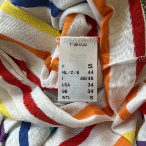 MINQUIERS PRIDE
Rainbow Striped Shirt | Soft Cotton, Small, NWT - Picture 11 of 11